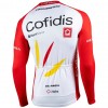 Completo Maglia ML + Pantaloncino con bretelle ML 2020 Team Cofidis N001